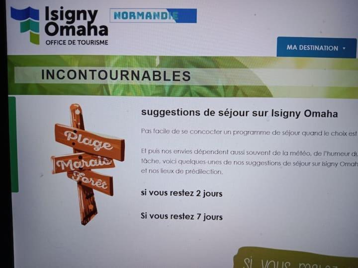 Apartamento Poisson Isigny-sur-Mer Exterior foto